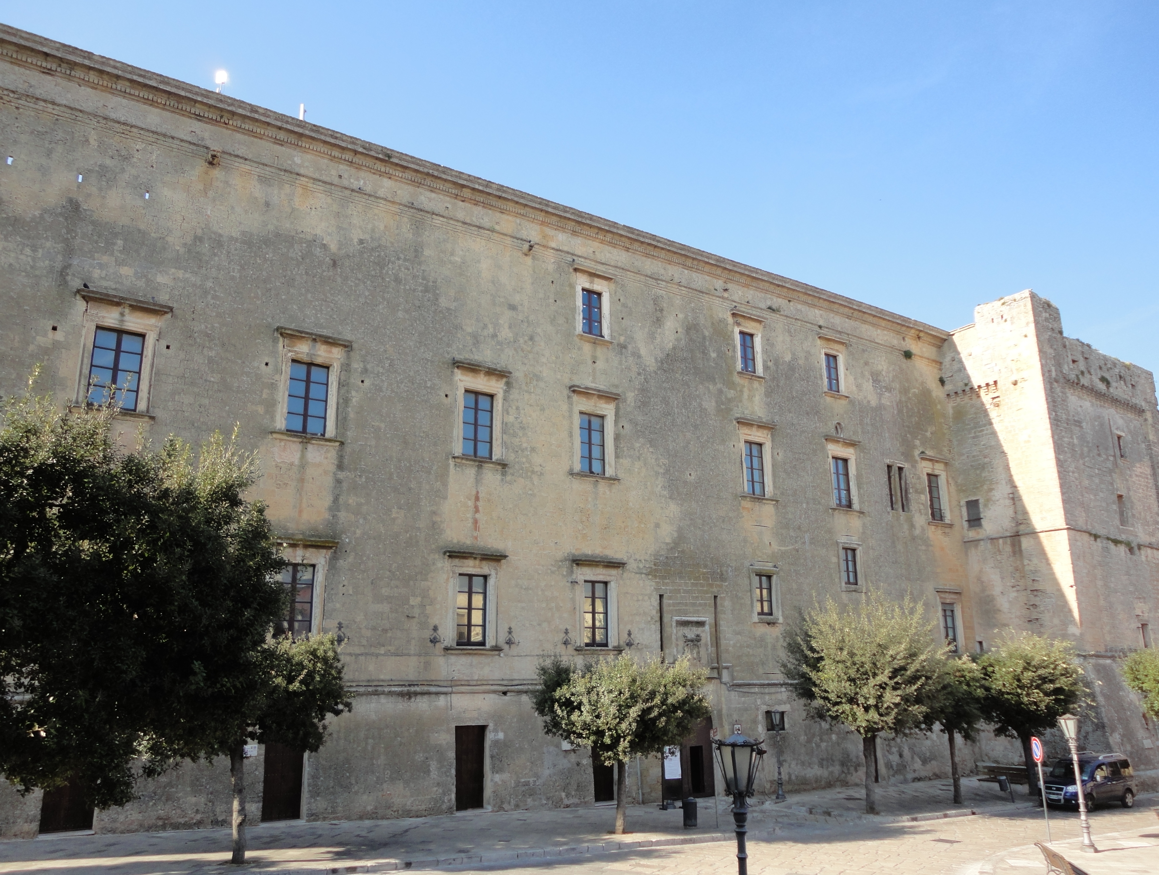 Facciata del Palazzo Gallone di Tricase