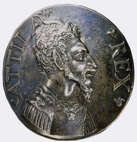 Moneta o medaglia antica di epoca tardo-romana