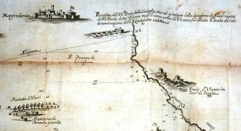 Mappa della postafissa del Duca della Civitella