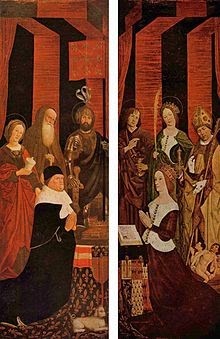 Trittico del Roveto Ardente di Nicolas Froment (1475)