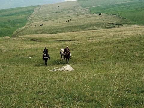 Fotografia di un tratturo nel Molise
