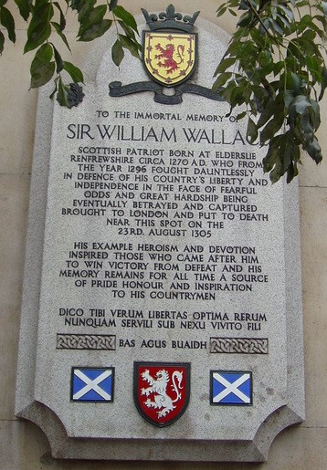Documento storico relativo a William Wallace
