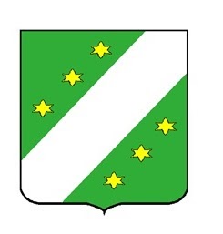Stemma della famiglia Guerri con il motto «Dalla guerra alla pace»