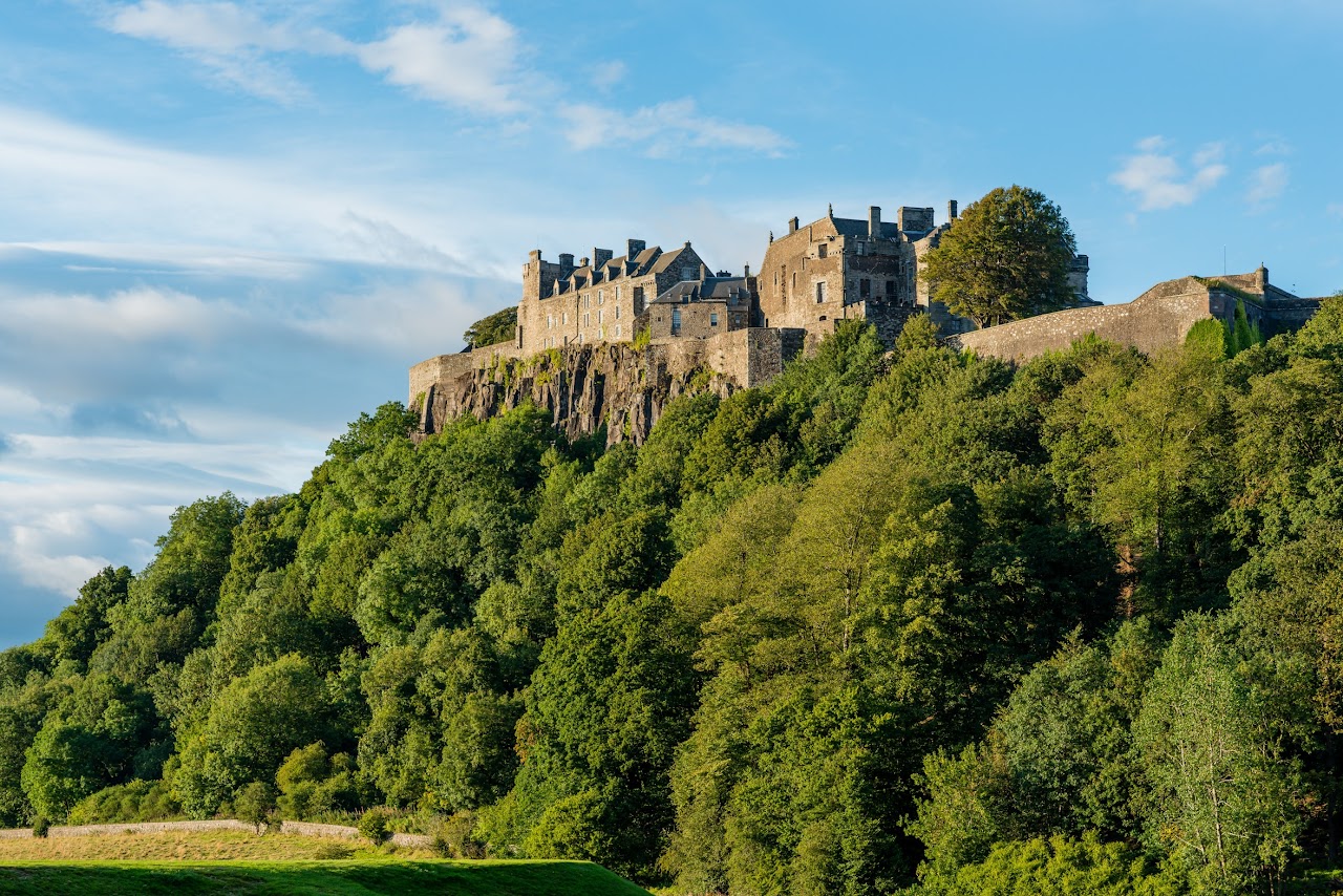 La fortezza di Stirling in Scozia